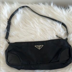 Prada Black Nylon Crossbody Bag